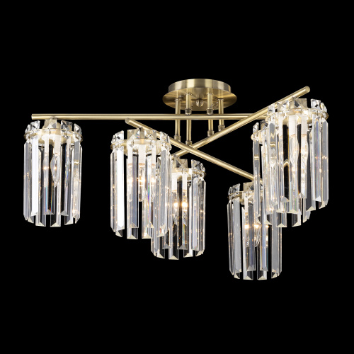 Citilux AXIS CL313263 Люстра хрустальная потолочная Бронза фото 6 Citilux AXIS CL313263 Люстра хрустальная потолочная Бронза фото 6