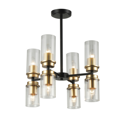 Светильник на штанге Escada 2138/8P E14*40W Black/Gold Светильник на штанге Escada 2138/8P E14*40W Black/Gold