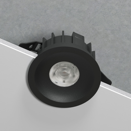Светильник встраиваемый светодиодный Combi 15W 4000K черный 25068/LED фото 3