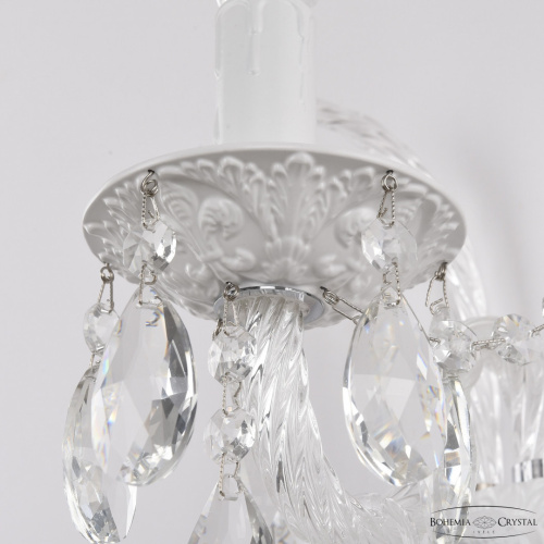 Бра с хрустальными подвесками AL16311B/1/141 WM Bohemia Ivele Crystal (Богемия Ивеле Кристалл) фото 3 Бра с хрустальными подвесками AL16311B/1/141 WM Bohemia Ivele Crystal (Богемия Ивеле Кристалл) фото 3