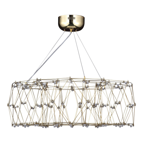 SL6602.203.48 Светильник подвесной ST-Luce Золотистый/Прозрачный LED 1*48W 4000K GRAVETTA фото 3