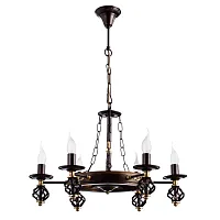 Подвесная люстра Arte Lamp CARTWHEEL A4550LM-6CK