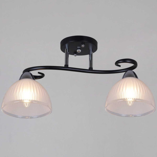 Потолочная люстра Reluce 66360-0.3-02 BK+CR Потолочная люстра Reluce 66360-0.3-02 BK+CR