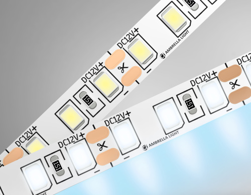 Светодиодная лента 12В 2835 120Led 9.6Вт/м 6500K IP20 5м Светодиодная лента 12В 2835 120Led 9.6Вт/м 6500K IP20 5м