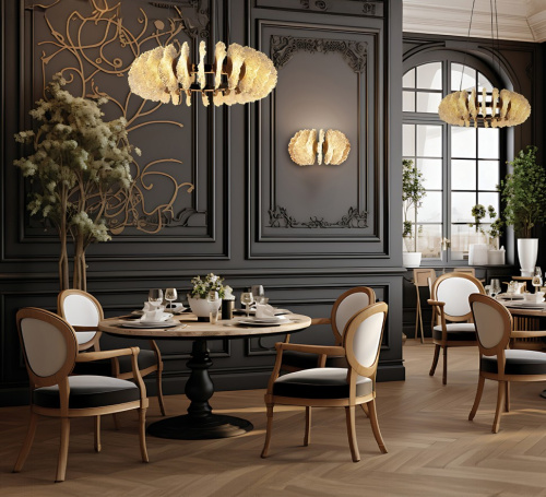 Люстра подвесная Marine FL1094-6P фото 4