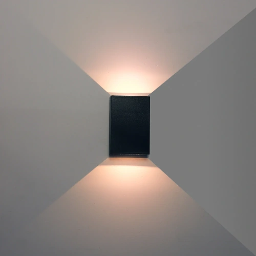 Фасадный светильник Arte Lamp ALGOL A2750AL-2BK фото 2