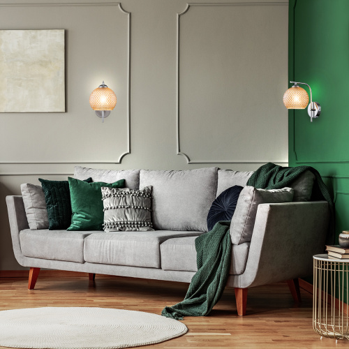 Настенный светильник Escada 10197/1A E14*40W Amber фото 6