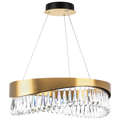 703163 Люстра HELIO 30W LED 2778LM ШАМПАНЬ 3500K 703163 Люстра HELIO 30W LED 2778LM ШАМПАНЬ 3500K