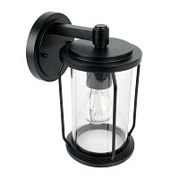 Светильник садово-парковый Feron PL791  на стену вниз 40W 220-240V E27, черный