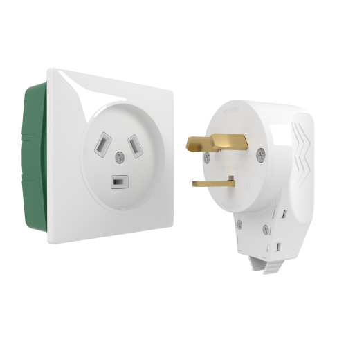 Силовая розетка с вилкой 32А 250В (белый) W1189201 Силовая розетка с вилкой 32А 250В (белый) W1189201