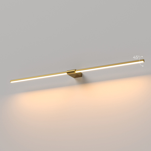 Светильник настенный поворотный светодиодный Luar 900 латунь 3000K 40153/LED фото 5