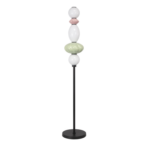 SL6134.405.01 Светильник напольный ST-Luce черный/розовый, зелёный, опаловый LED 1*20W 3000K FLORENTINI фото 6