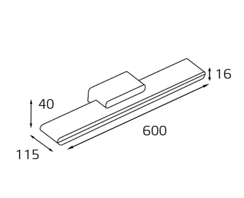 IT01-1088/60 white светильник настенный влагозащищенный фото 2