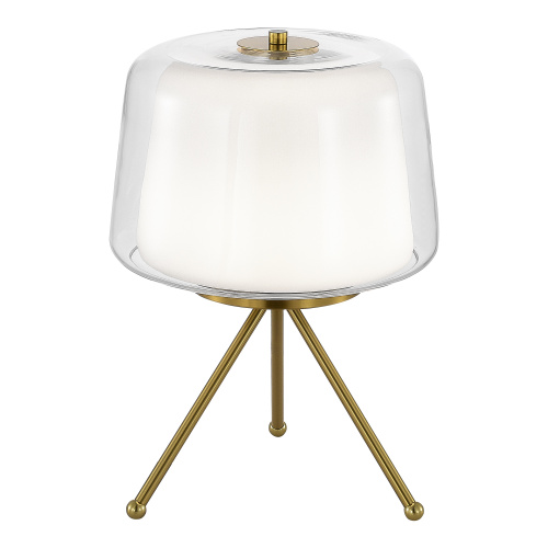 SL6127.304.01 Прикроватная лампа ST-Luce Латунь/Белый, Прозрачный LED 1*16W 3000K PANDORA фото 4