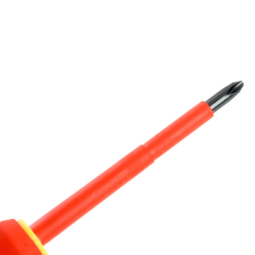 Отвертка крестовая диэлектрическая STEKKER Ph 2 х 100 мм, SDE-PH2-100 фото 5