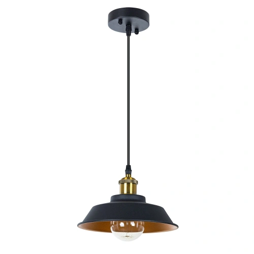 Подвесной светильник Arte Lamp CAPPELLO A7038SP-1BK Подвесной светильник Arte Lamp CAPPELLO A7038SP-1BK