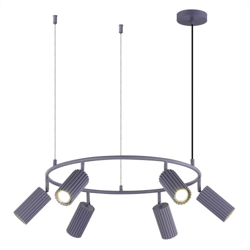 SL1213.703.06 Светильник подвесной ST-Luce Серый/Серый GU10 6*5W 4000K KENDO фото 3