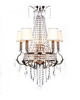 Хрустальная подвесная люстра Lumina Deco Belloto LDP 10581 MD
