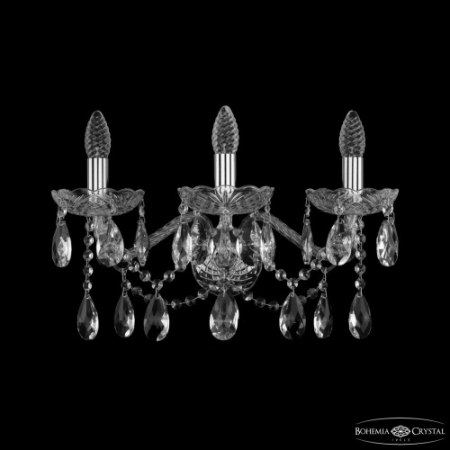 Бра хрустальные 1413B/3/200/XL Ni Bohemia Ivele Crystal (Богемия Ивеле Кристалл) Бра хрустальные 1413B/3/200/XL Ni Bohemia Ivele Crystal (Богемия Ивеле Кристалл)
