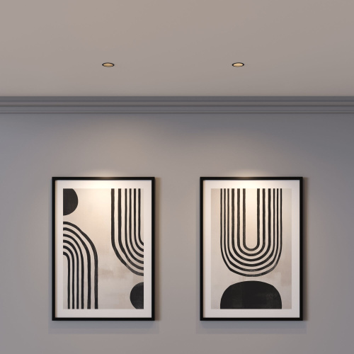 Светильник встраиваемый Side GU10 черный 25059/01 фото 2