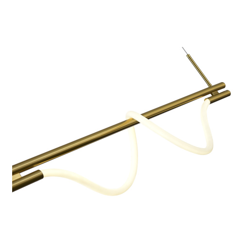 SL6118.303.03 Светильник подвесной ST-Luce Латунь/Латунь LED 2+1*3+11W 4000K MARLOW фото 3