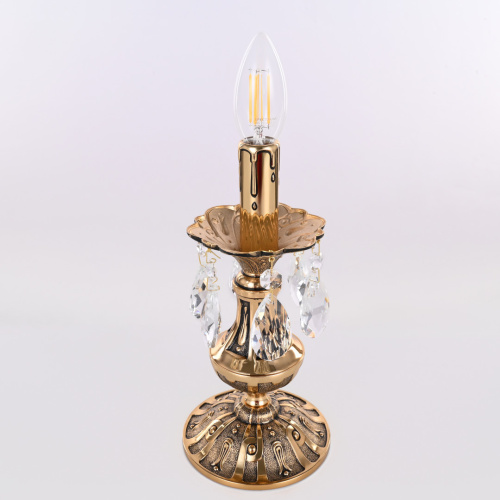 Настольная лампа AL77200L/1-25 GB Bohemia Ivele Crystal (Богемия Ивеле Кристалл) фото 7