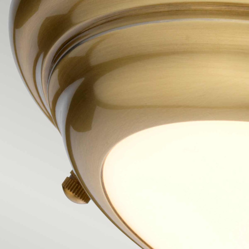 Потолочный светильник для ванных комнат Elstead Lighting WELLAND-F-S-AB фото 4