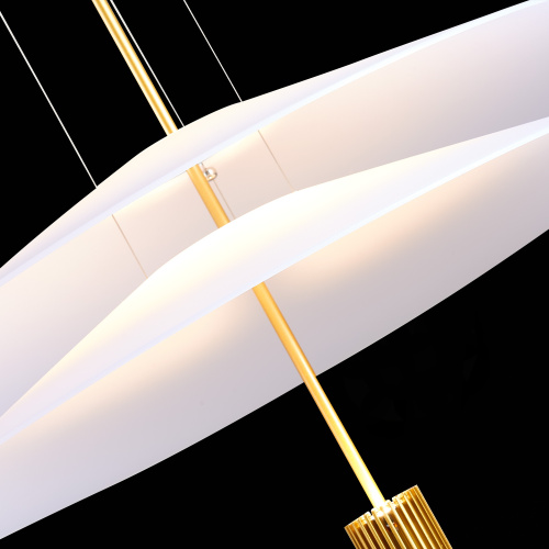 SL6101.203.01 Люстра подвесная ST-Luce Золотистый/Белый LED 1*10W 3000K ISOLA фото 4