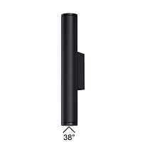 7105/6WL NATURE ODL25 683 настенный светильник металл IP54 LED 2*3W 3000K 85-265V TUBUS