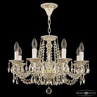 Люстра с хрустальными подвесками AL16302/8/195 WMG Bohemia Ivele Crystal (Богемия Ивеле Кристалл)