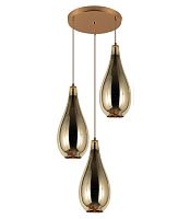 Подвесной светильник Lumina Deco Lauris LDP 6843-3 GD