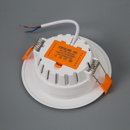 Citilux Кинто CLD5106N LED Встраиваемый светильник Белый фото 3 Citilux Кинто CLD5106N LED Встраиваемый светильник Белый фото 3