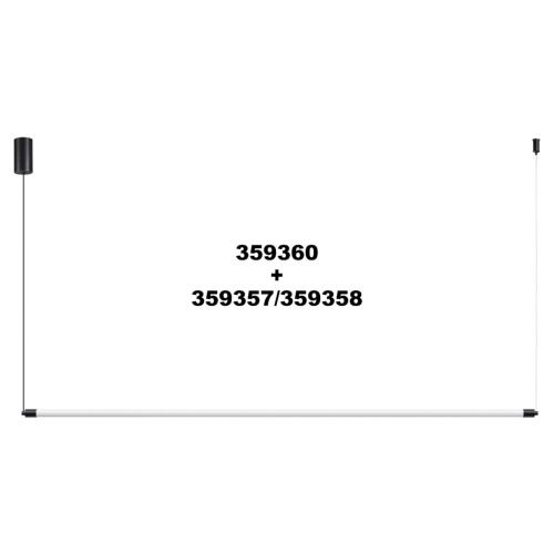 359357 KONST NT24 058 черный Светильник линейный светодиодный IP20 LED 20W 170-265V 3000K 1540Лм VITZ фото 3 359357 KONST NT24 058 черный Светильник линейный светодиодный IP20 LED 20W 170-265V 3000K 1540Лм VITZ фото 3