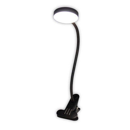 Citilux Ньютон CL803071N LED Лампа на прищепке с диммером Чёрная Citilux Ньютон CL803071N LED Лампа на прищепке с диммером Чёрная