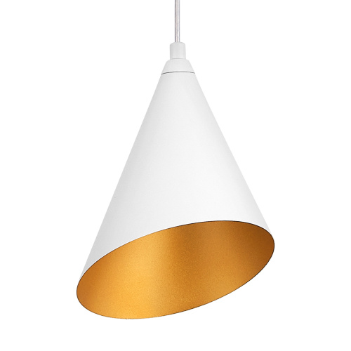 757006 Люстра CONE GW 1х6W(led) G9 БЕЛЫЙ/ЗОЛОТО фото 3 757006 Люстра CONE GW 1х6W(led) G9 БЕЛЫЙ/ЗОЛОТО фото 3
