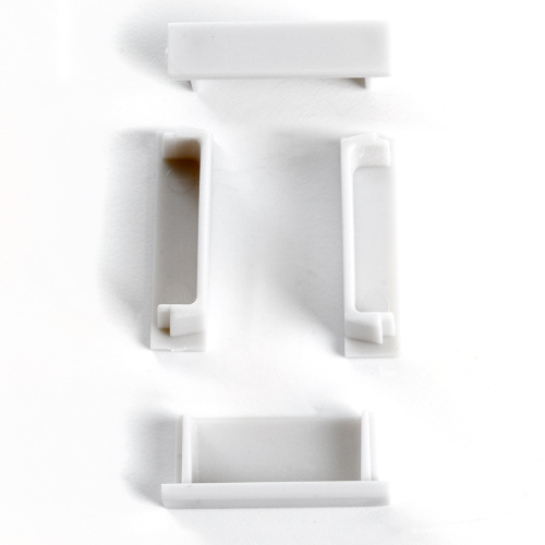 Заглушка без отверстия для профиля CAB263, LD386 (комплект 4шт) фото 3