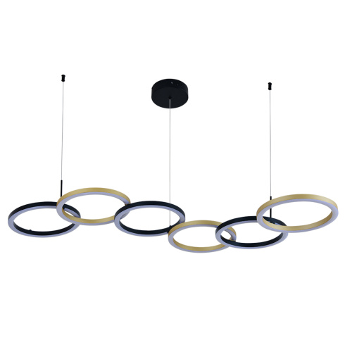 Подвесной светильник 14034/A/6P Black фото 2