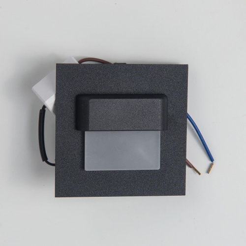 Citilux Скалли CLD006K5 LED Встраиваемый светильник лестничный Чёрный фото 3