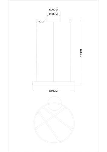 Подвесной светодиодный светильник Arte Lamp Ricco A1874SP-32BK фото 2