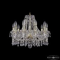 Люстра хрустальная 1403/10/160 G Bohemia Ivele Crystal (Богемия Ивеле Кристалл)