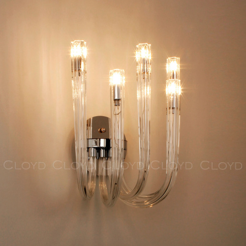 Бра Cloyd AEDA W5 / шир. 35 см - хром (арт.20465) фото 4 Бра Cloyd AEDA W5 / шир. 35 см - хром (арт.20465) фото 4