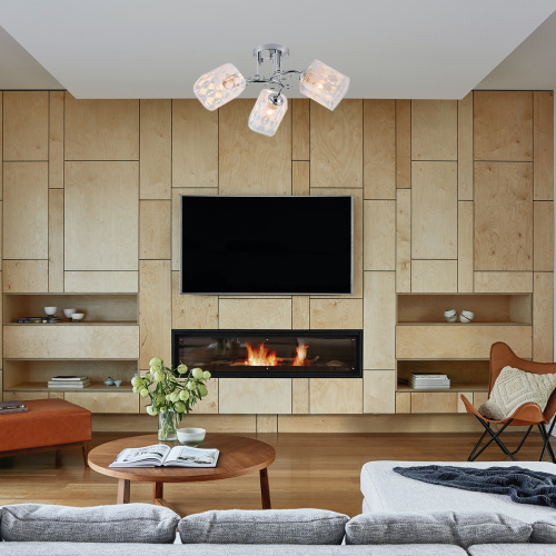 Потолочный светильник Escada 1106/3PL E27*40W Chrome фото 4 Потолочный светильник Escada 1106/3PL E27*40W Chrome фото 4