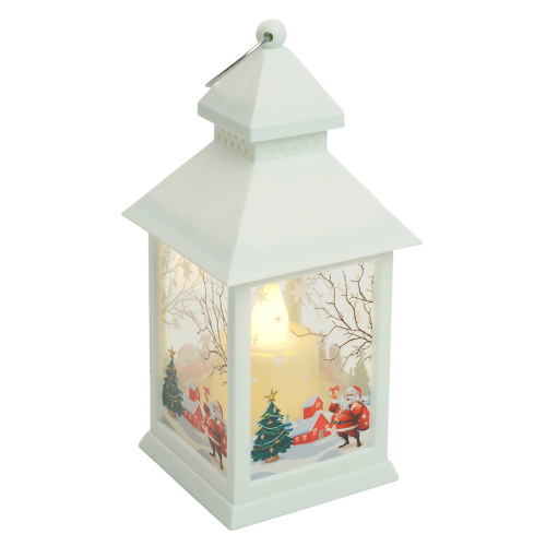 Световая фигура Свеча "Рождество" 1LED (батарейки в компл), 13,5см, белый, LT129 фото 6