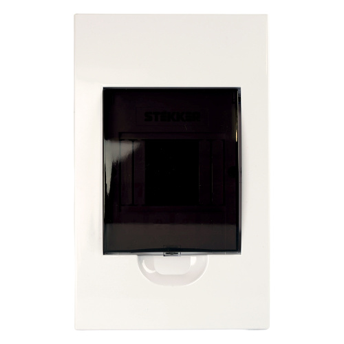 Бокс встраиваемый STEKKER EBX50-4/04-50 4 модуля, пластик, серия ArcaLight фото 3