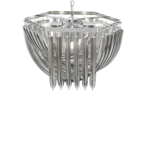 Подвесной светильник Lumina Deco Boscone LDP 7044-550 CHR+GY фото 4 Подвесной светильник Lumina Deco Boscone LDP 7044-550 CHR+GY фото 4