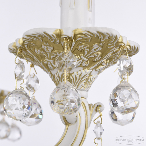 Люстра с хрустальными подвесками AL78101/6/175 B WMG Balls Bohemia Ivele Crystal (Богемия Ивеле Кристалл) фото 5