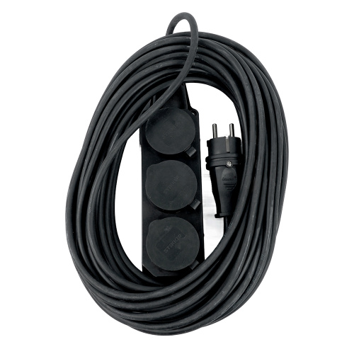 PRF03-31-3-20 Удлинитель 3-местный с/з КГ 3*1,5мм2, IP44, 20м, 16A, серия Professional PRF03-31-3-20 Удлинитель 3-местный с/з КГ 3*1,5мм2, IP44, 20м, 16A, серия Professional