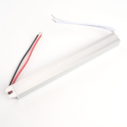 Трансформатор электронный для светодиодной ленты 18W 12V ( ультратонкий драйвер), LB001 FERON фото 2