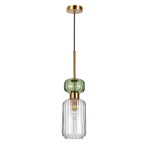 Подвесной светильник Escada 1141/1S E14*60W Antique copper/Green/Clear фото 2 Подвесной светильник Escada 1141/1S E14*60W Antique copper/Green/Clear фото 2