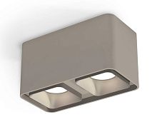 Комплект накладного светильника Ambrella light Techno Spot XS7852003 SGR/SSL серый песок/серебро песок (C7852, N7703)